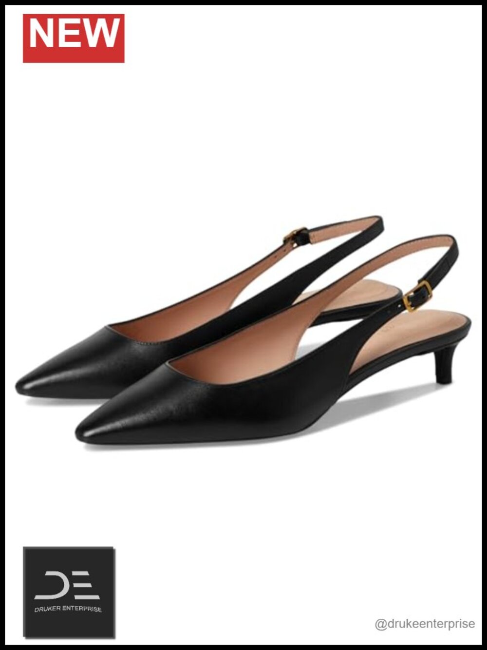 35mm High Heel Slingback Pumps with Cushioned Insole